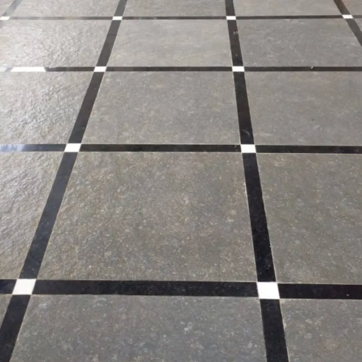 Graphite Grid Parking Tile – Textured Stone Finish - Image 3