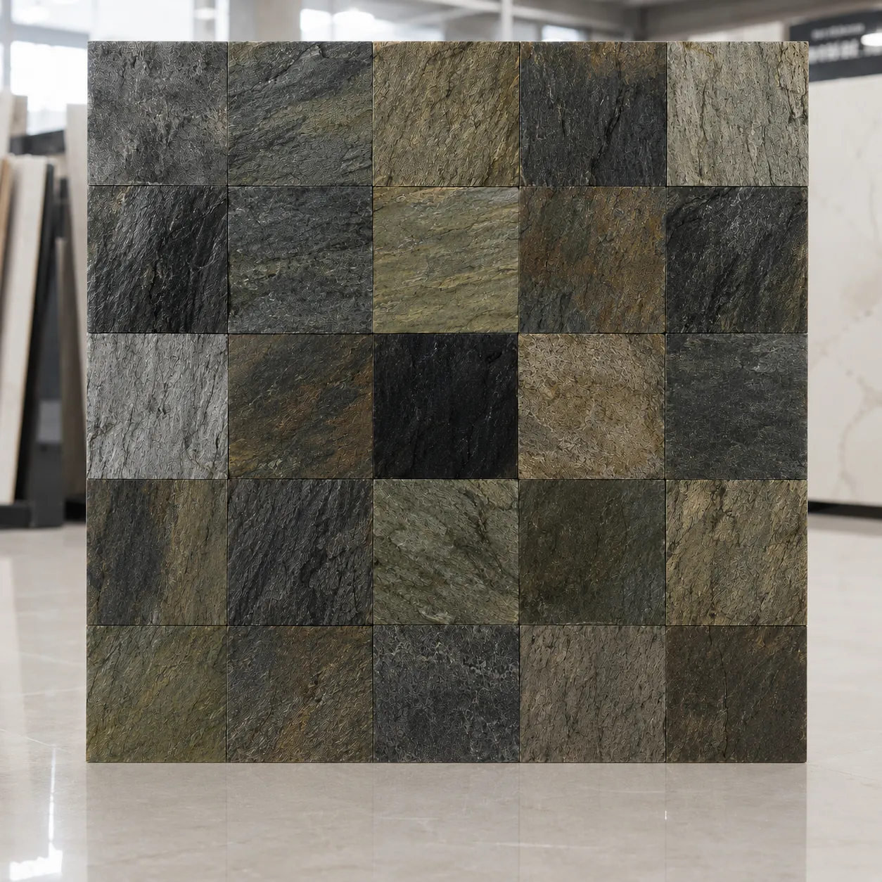 Graphite Verde Natural Stone Wall Cladding - Image 2
