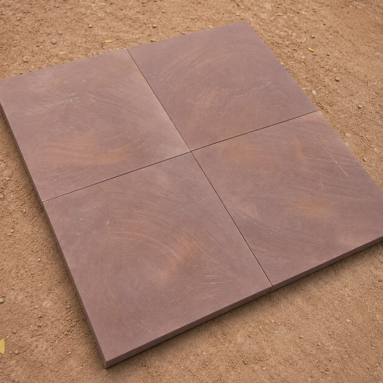 Magenta Red Sandstone Semi Polish - Image 2